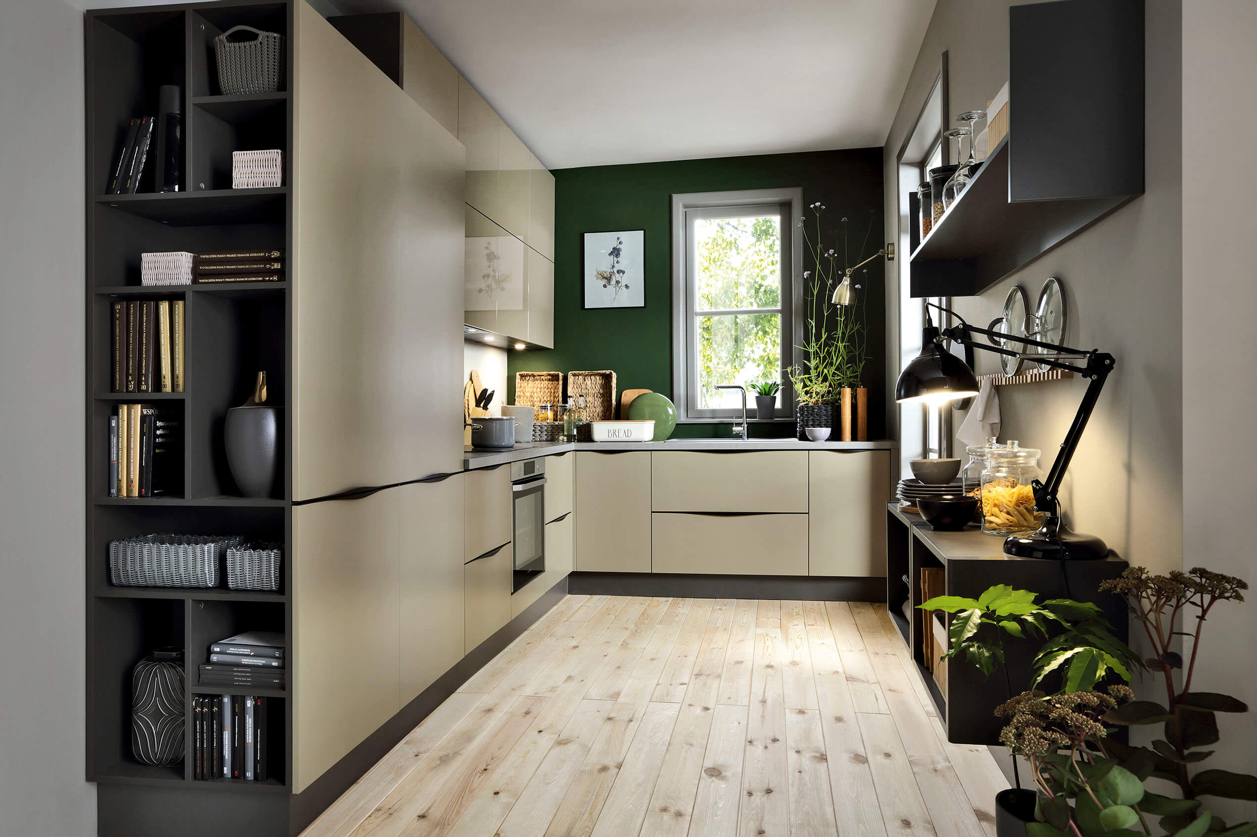 Poznaj kuchnie na wymiar Senso Kitchens Black Red White